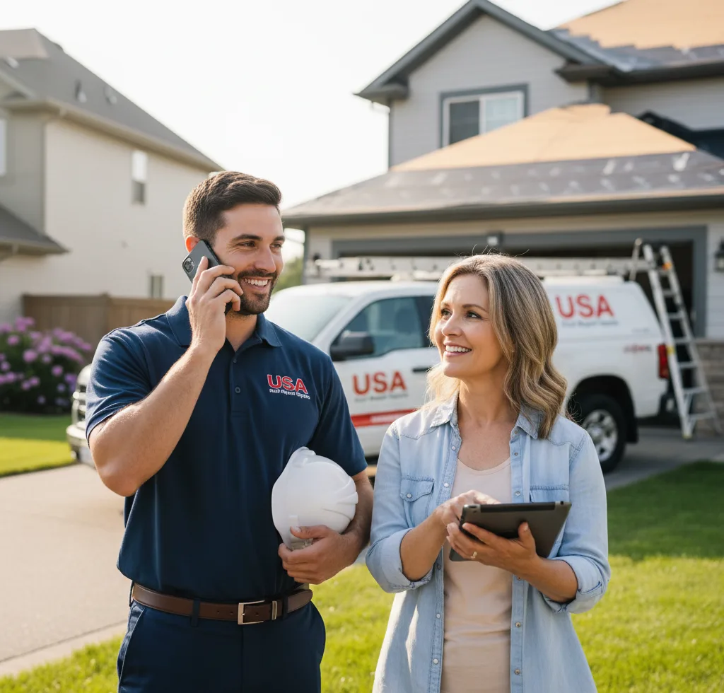USA Roof Repair Experts customer support in Albany